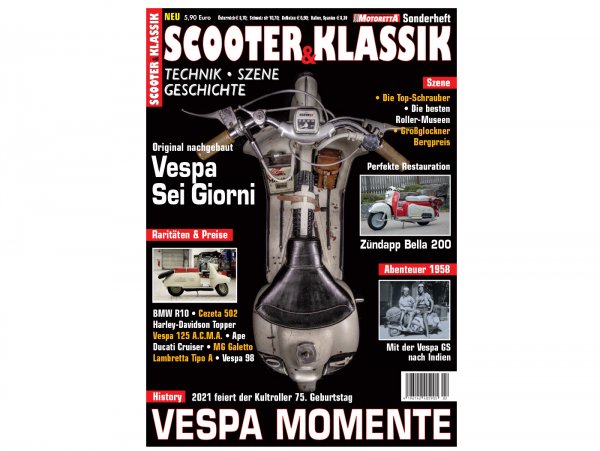Motoretta Magazin édition spéciale Scooter & Klassik 100 pages - 02/2020 - langue allemande