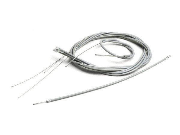 Juego de cables -LAMBRETTA- J50, J100, J125, 50 DL - gris