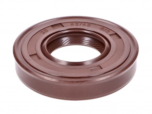 shaft seal ring -NARAKU- FKM Premium 20x42/43x8/9mm
