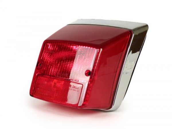 Fanale posteriore -FIEM- LML Star (compatibile con Vespa PX Arcobaleno) -senza lampada (omologato E)