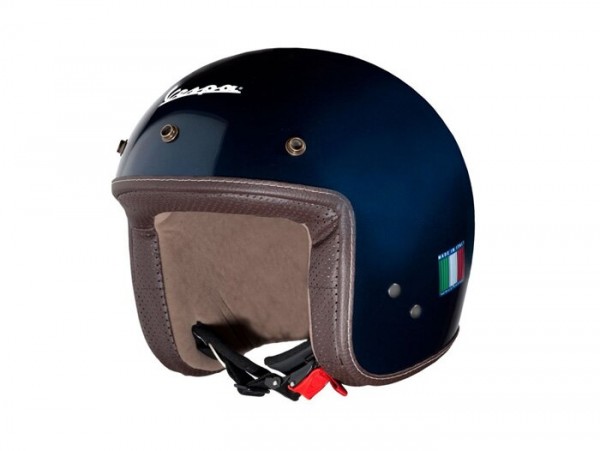 Casque -VESPA Pxential- casque jet, bleu minuit - XS (52-54cm)