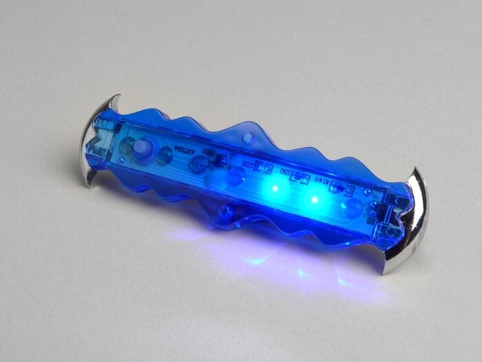 LED Lauflicht 12V -LASER BLUE- Blau, Beleuchtung-Styling, Elektrik, Rahmen