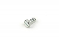Screw with hexagon head and slot -M5 x 10mm- (used for flywheel cover and cylinder cowling Lambretta LI, LIS, SX, TV, DL, GP, Lui, J)