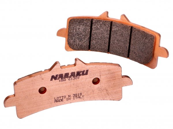 brake pads -NARAKU- sintered for BMW, Ducati, KTM, Suzuki