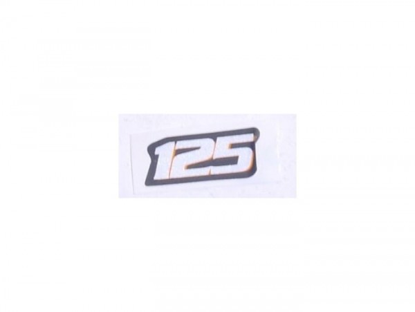 Aufkleber "125" -PIAGGIO- Piaggio TPH