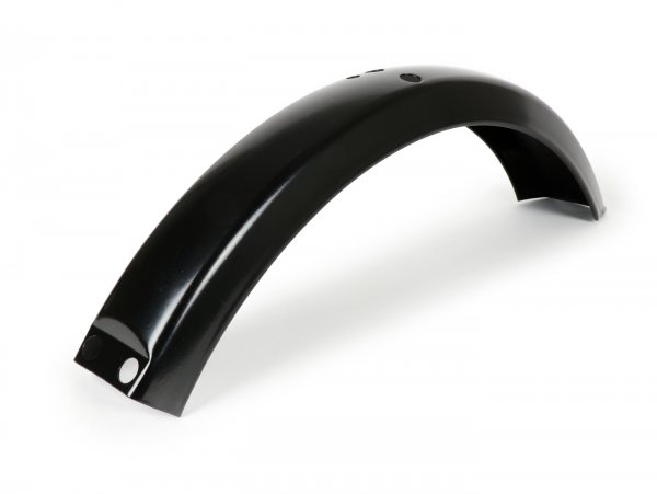 Mudguard -RMS- rear PIAGGIO Ciao P, Ciao PX 50ccm - steel, painted - black