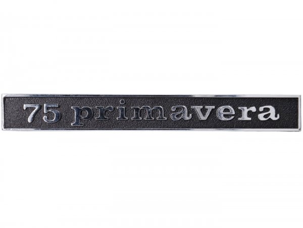 Schriftzug Rahmen hinten -VESPA- 75 Primavera- Motovespa 75 Primavera (PN, PR, PK)