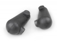 Supporto piedi -PIAGGIO Ø= 20mm- V50-90, PV125, ET3 - nero