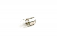 Light bulb -BA15s (straight pins) - 12V 5W - white