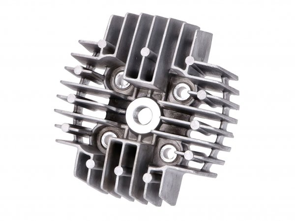 cylinder head 38mm 50cc aluminum w/ short cooling fins -101 OCTANE- for Puch Maxi, X30 Automatic