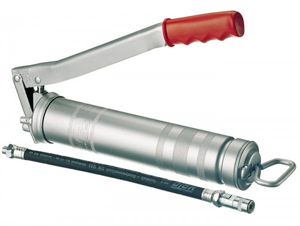 Grease gun -NORMFEST- Lever grease gun for cartridges with 400g or 500g, and loose grease