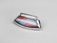 Badge horn cover -LAMBRETTA- Innocenti emblem - LI (Series 1), TV (Series 1)