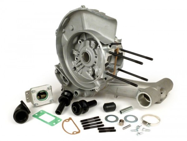 Engine casing -PINASCO Slave, reed valve intake- Vespa T5 125cc
