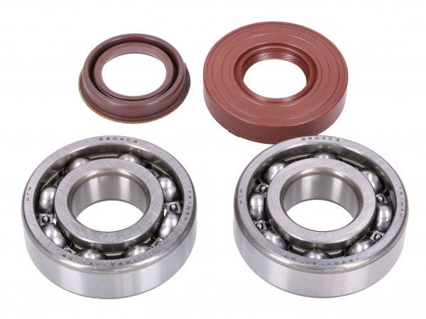 crankshaft bearing set -NARAKU- FKM Heavy Duty for Minarelli CW, MA, MY, CA, CY