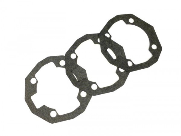 Gasket set for cylinder base -PARMAKIT/POLINI 177/187cc- Vespa PX125, PX150, Cosa125, Cosa150, GTR, TS125, Sprint Veloce (VLB1T 0150001-) - 0.25mm/0.50mm/0.75mm