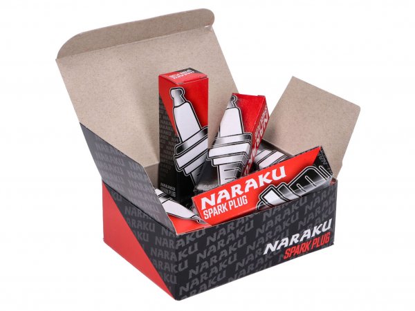 Zündkerze -NARAKU- 10-R7-LB (CR7EB) - 10er Pack