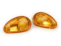 Pair of indicators -BOSATTA- ET2, ET4 front - amber