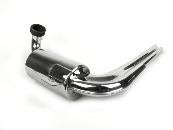 Exhaust -ABARTH replica stainless steel- Vespa GS150 / GS3