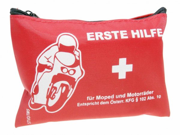 first aid kit pouch -101 OCTANE- for motorcycle, geared bike, scooter