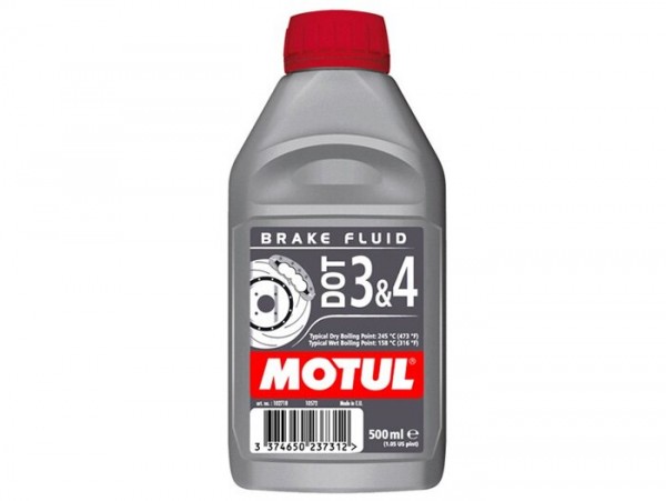 Brake fluid -MOTUL- DOT4 fully synthetic - 500ml