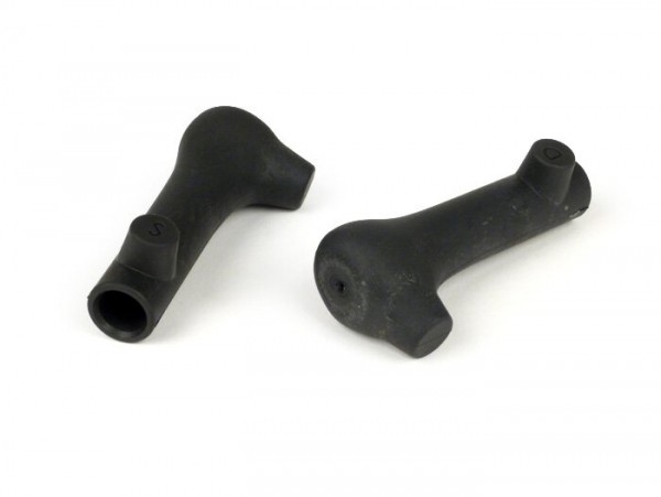 Stand feed rubber-OEM QUALITY- Ø 15mm - Vespa Wideframe VM, VN, VB, VL, GS150 / GS3 VS1-VS5 - black