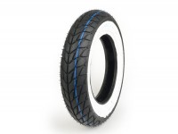 Neumático -SAVA/MITAS MC20 Monsun (M+S)- 3.50 - 10 pulgadas TL 51P - pared blanca