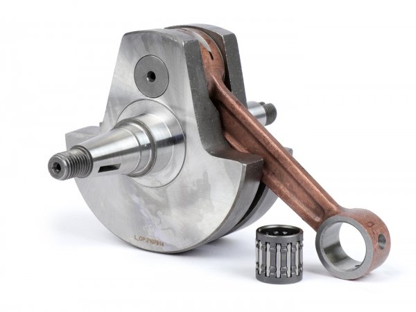 Crankshaft -BGM PRO (direct intake) 57mm stroke, for clutch type PE/PX- Motovespa GT 160 (09C) Engine (M09)
