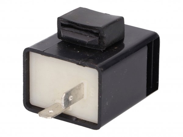 Relais clignotant LED -101 OCTANE- 2 pôles - digital pour LED / standard - avec signal sonore - 1-100 Watt - 12V