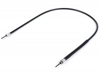 Speedometer cable -OEM QUALITY- Piaggio Ciao PX, Boss, Grillo  - (screwed/plugged) - for speedo drive with union nut (type CEV)