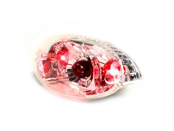 Tail light -OEM QUALITY smooth lens- Peugeot Ludix