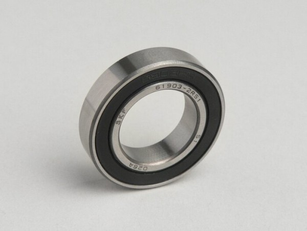 Ball bearing -61903 2RS (both sides sealed)- (17x30x07mm) - (used for torque driver Piaggio)