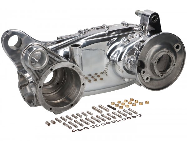 Engine casing -UNI Auto, 200cc- Lambretta GP, DL - polished