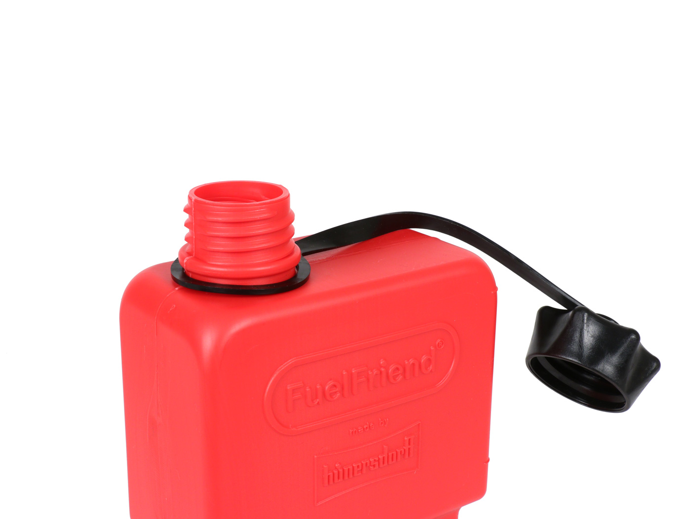 Fuel jerry can 1.5L (1500ml) -HÜNERSDORFF FuelFriend PLUS- red, Jerry cans, Workshop supplies