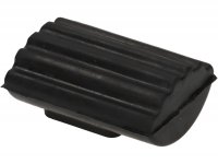 Goma pedal de freno -CALIDAD OEM- Vespa PK S-XL, PX Lusso / Iris, T5 125cc - negro, acanalado
