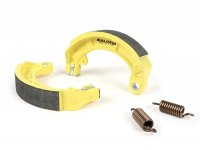 Brake shoes -MALOSSI Ø=150x24mm- VESPA V50 (r), SS50, SS90 (r), PV125 (r), ET3 (r) - 10 Inch