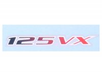Plakette "125 VX" -PIAGGIO- Gilera Runner 125 VX