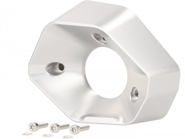 Silencer end cap -REMUS RS 2.0 - Vespa GTS 300 HPE - silver