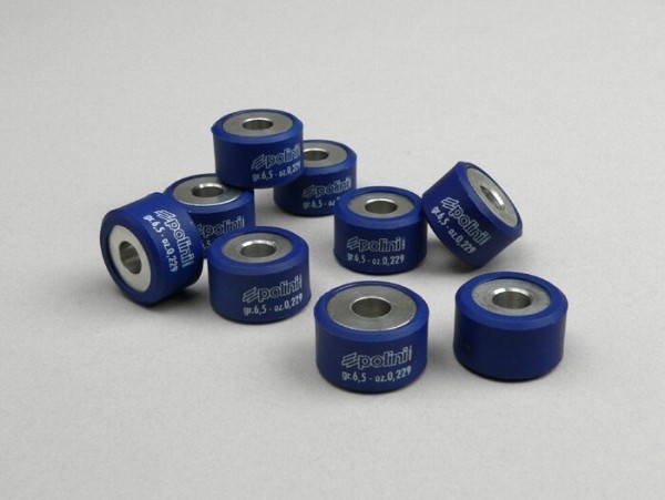 Rollers -POLINI 20x12mm- set of 9 - 6.5g