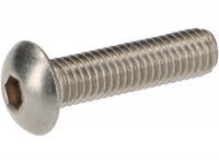 Allen screw flat head -ISO 7380- M5 x 20 - stainless steel