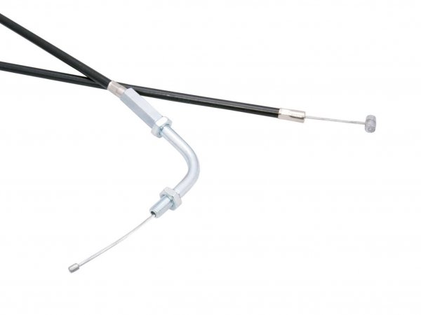 Cable del acelerador / cable del acelerador con curva de tubo -101 OCTANE- para Puch Maxi