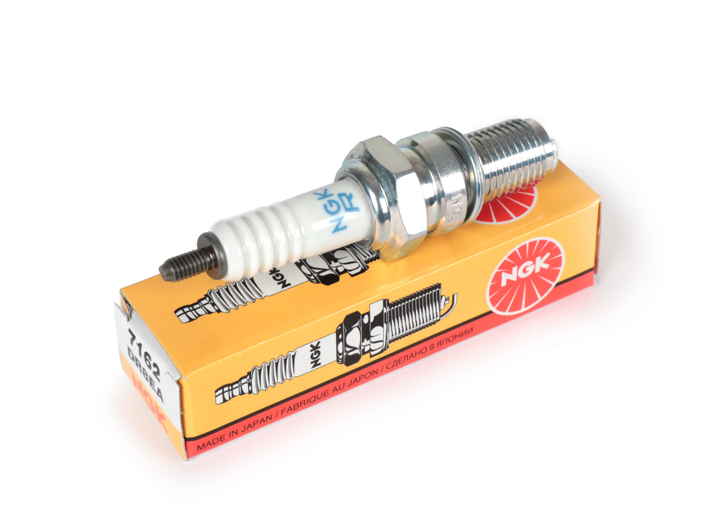 Spark plug NGK CR8E Aprilia SX 125 from year 18, Beta RR 125, Honda CBR 125  from year 04 (JC34, 50), Yamaha WR 125, and others