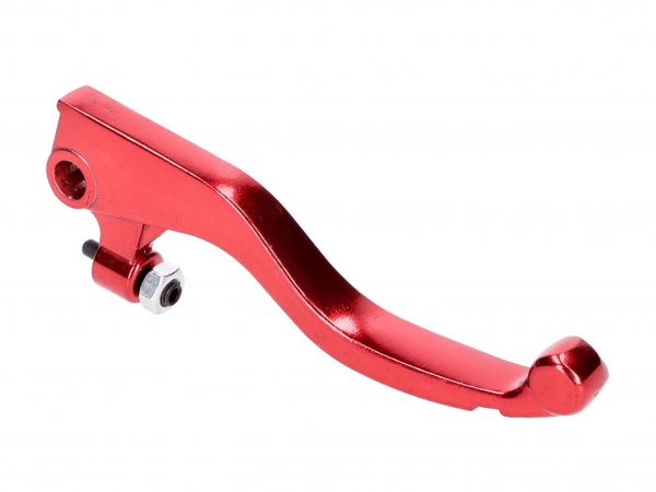 brake lever -NARAKU- red for Aprilia RX, SX 11-, Derbi Senda SM, R DRD, Rieju MRT