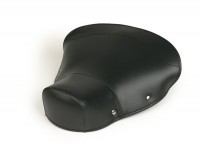 Cubrición asiento -(17,5cm distancia agujeros) -MADE IN ITALY- Vespa 125 VNA1T, VNA2T, VNB1 - VNB6, Vespa 150 VB1T, VBA1T, VBB1, VBB2 - verde oscuro