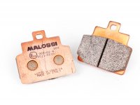 Brake pads -MALOSSI- MHR SYNT - homologated 53,9x50,7mm - APRILIA Habana 125, Mojito 125, Leonardo 125-150, Scarabeo 100, SR 125-150