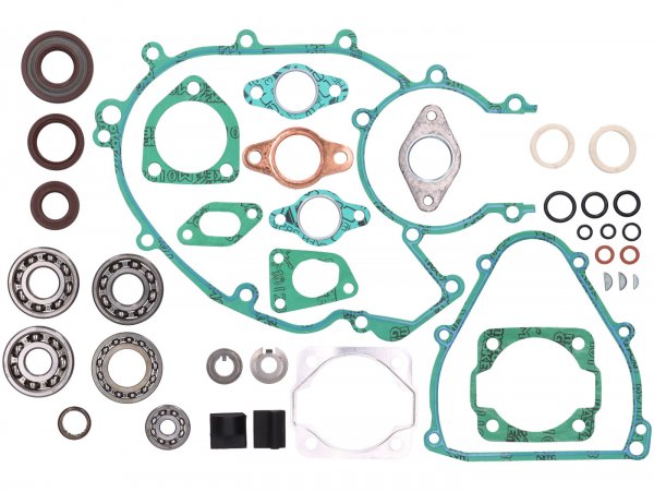 Kit reparación motor -BGM PRO FKM/Viton® (resistente a E10)- Vespa Smallframe V50, V90, PV125, ET3, PK50S, PK80 S, PK125 S - (cono Ø=19mm)