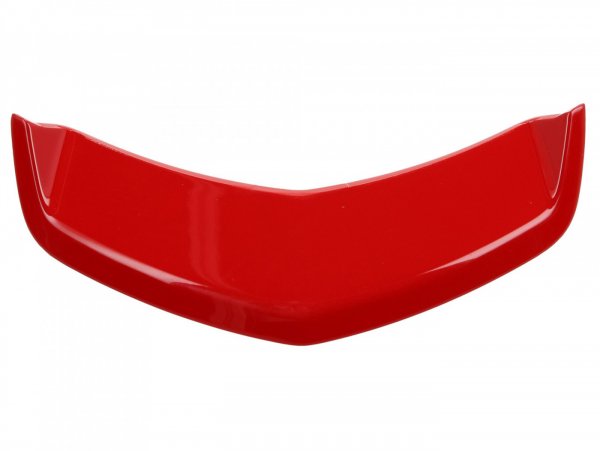 Horn grill insert, chevron (lower) -PIAGGIO- Vespa GTS125/300 (2019-2022), GTS Super (iGet/HPE), GTS Supersport (iGet/HPE), GTS Touring (iGet/HPE), GTS SuperTech (iGet/HPE), GTS Yacht Club, GTS SuperNotte - shiny red