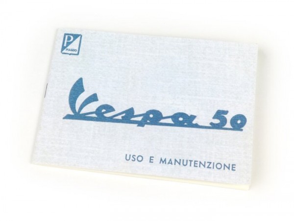 Libretto uso e manutenzione -VESPA- Vespa 50 (1963)