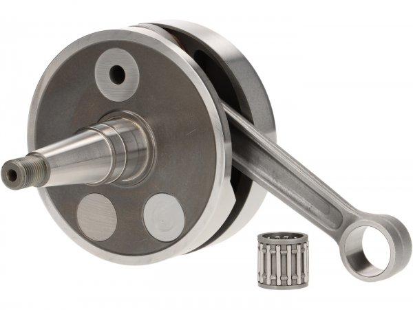 Crankshaft -BENELLI (rotary intake)- 60mm stroke, 126mm connecting rod- Vespa PX - fits Quattrini M244/VMC244