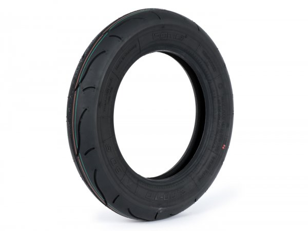 Tyre -BGM Sport (made in Germany by Heidenau)- 3.00 - 10 inch TT 50S 180 km/h  (reinforced) - for tube rims only