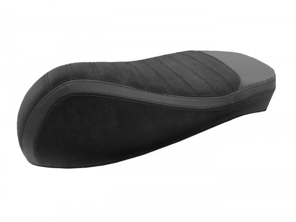 Seat cover -JN SEATS- Vespa GTS 125-300  - 2009- - black / black